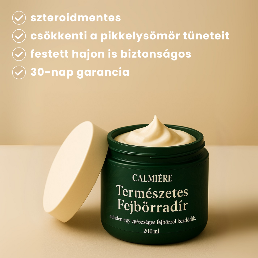 Természetes Fejbőrradír
